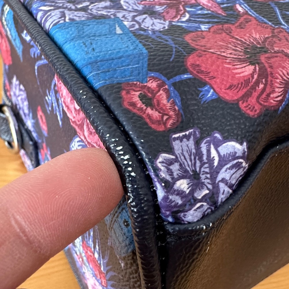 Loungefly Doctor Who Tardis Floral Crossbody Bag Barrel Purse - Picture 6 of 16